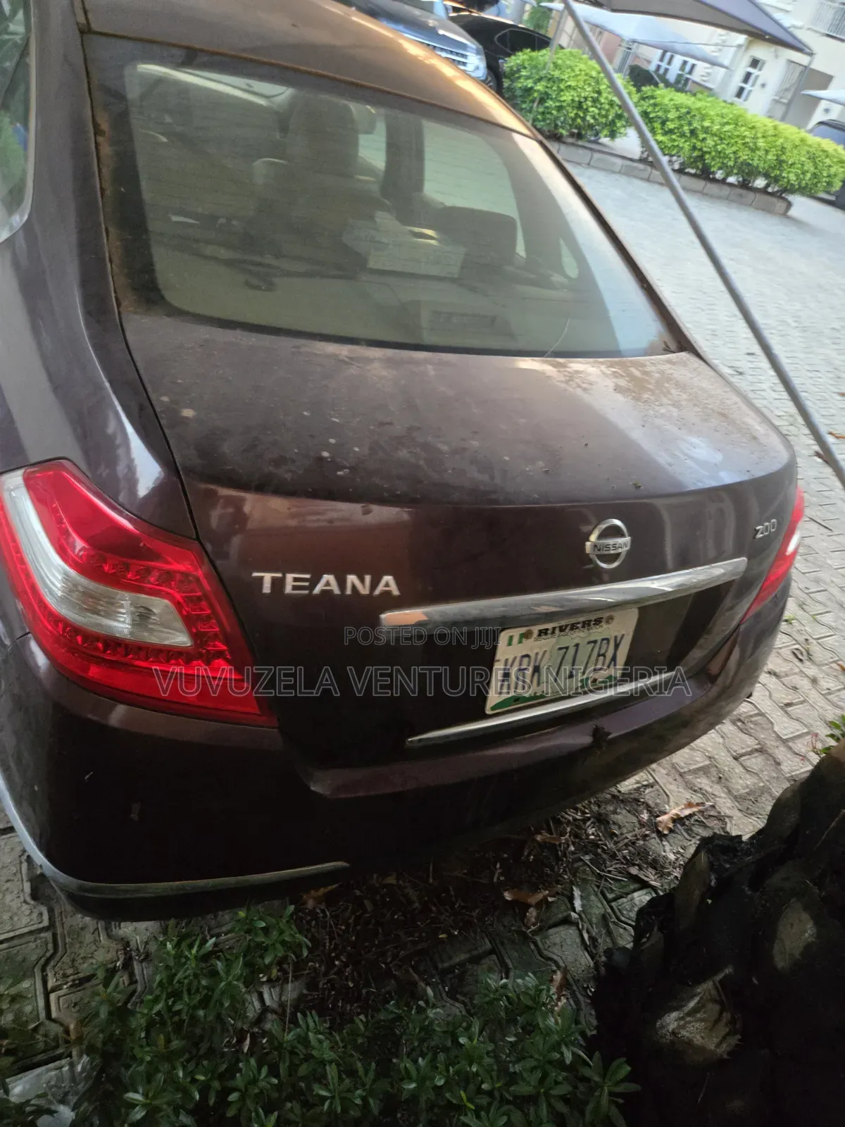 Nissan Teana 2008 Red