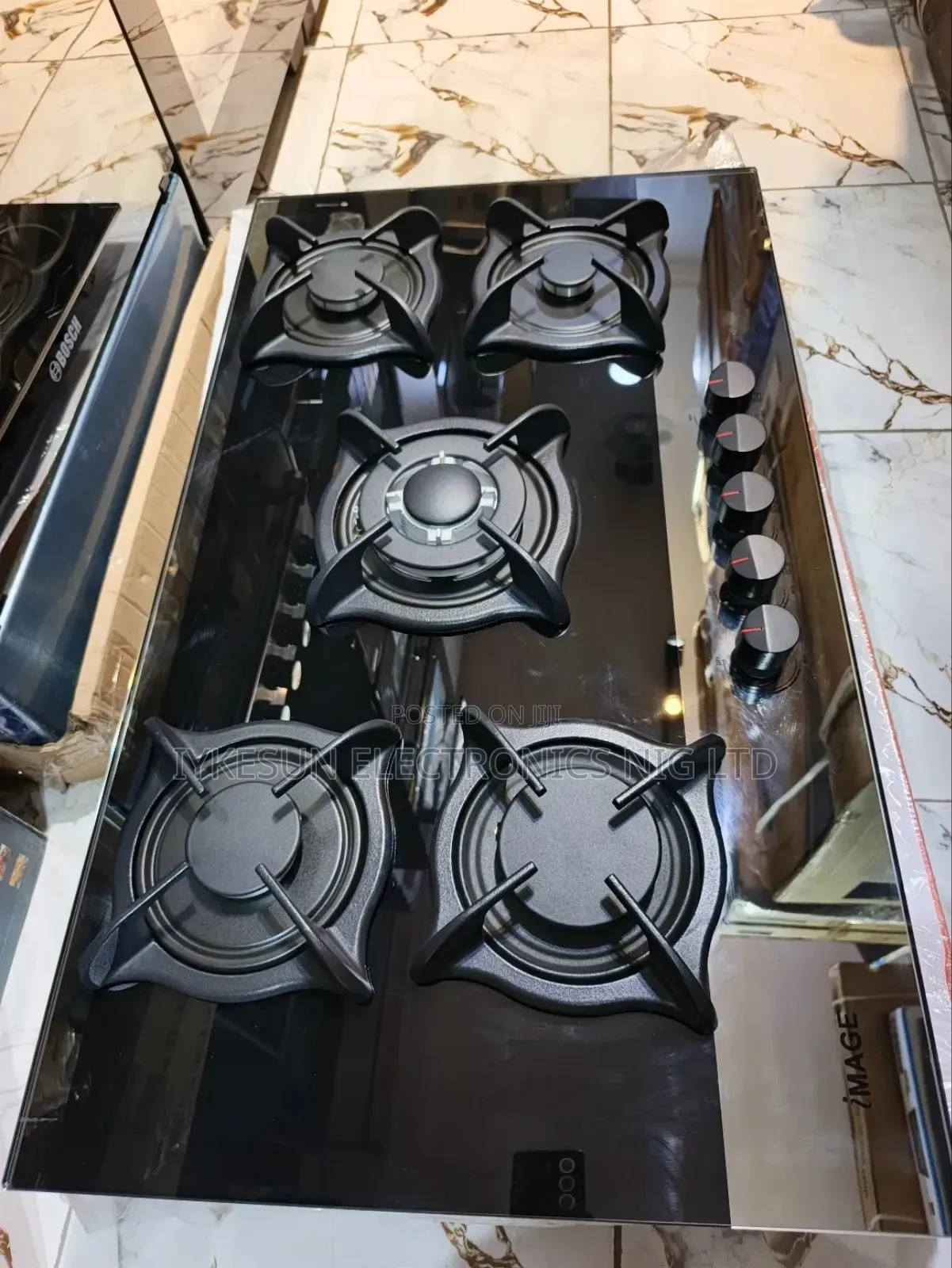 Original Image Built-in Premium Luxury 5 Burners With Safety Devices