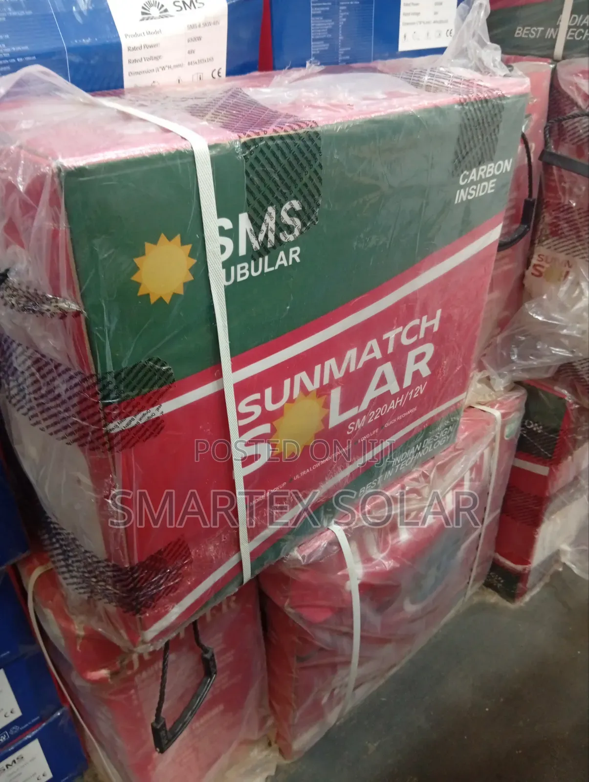 220ah SMS Tubular Battery