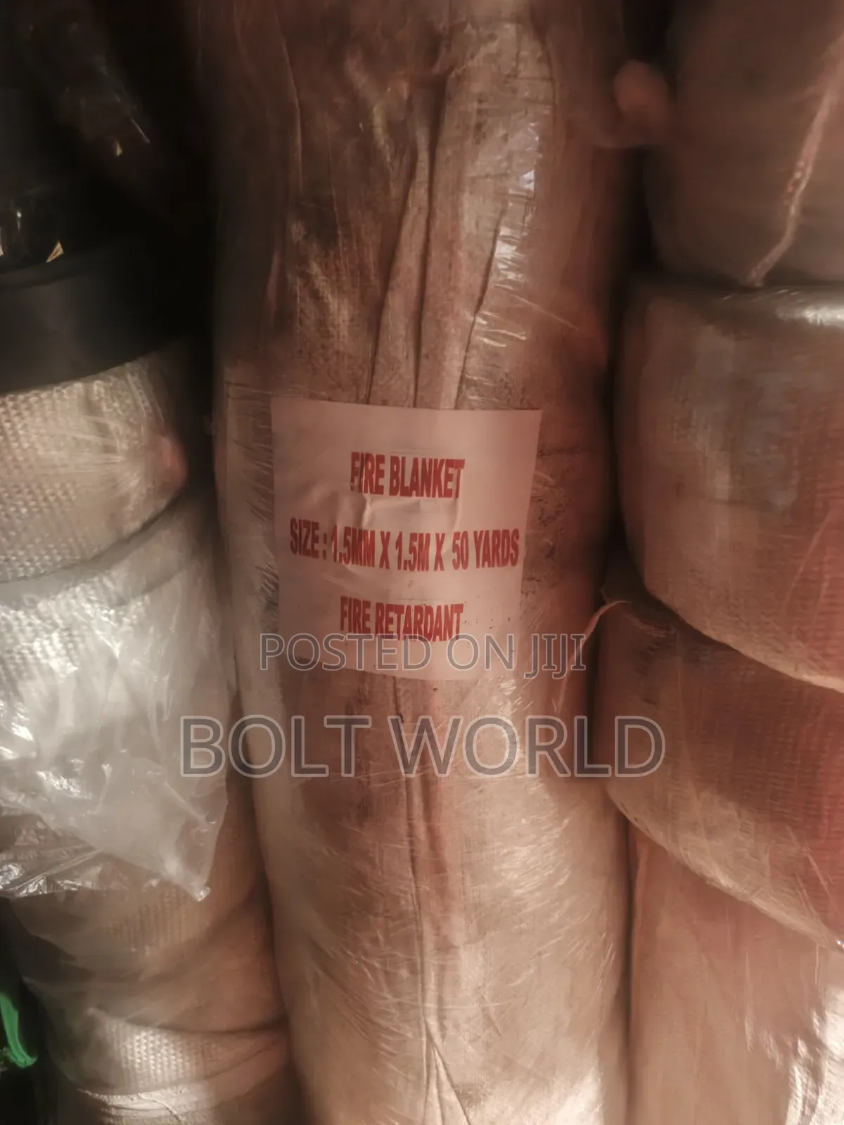 Texturized Fiberglass Cloth/Fire Blanket 1.5mmx1.5mtrsx50m