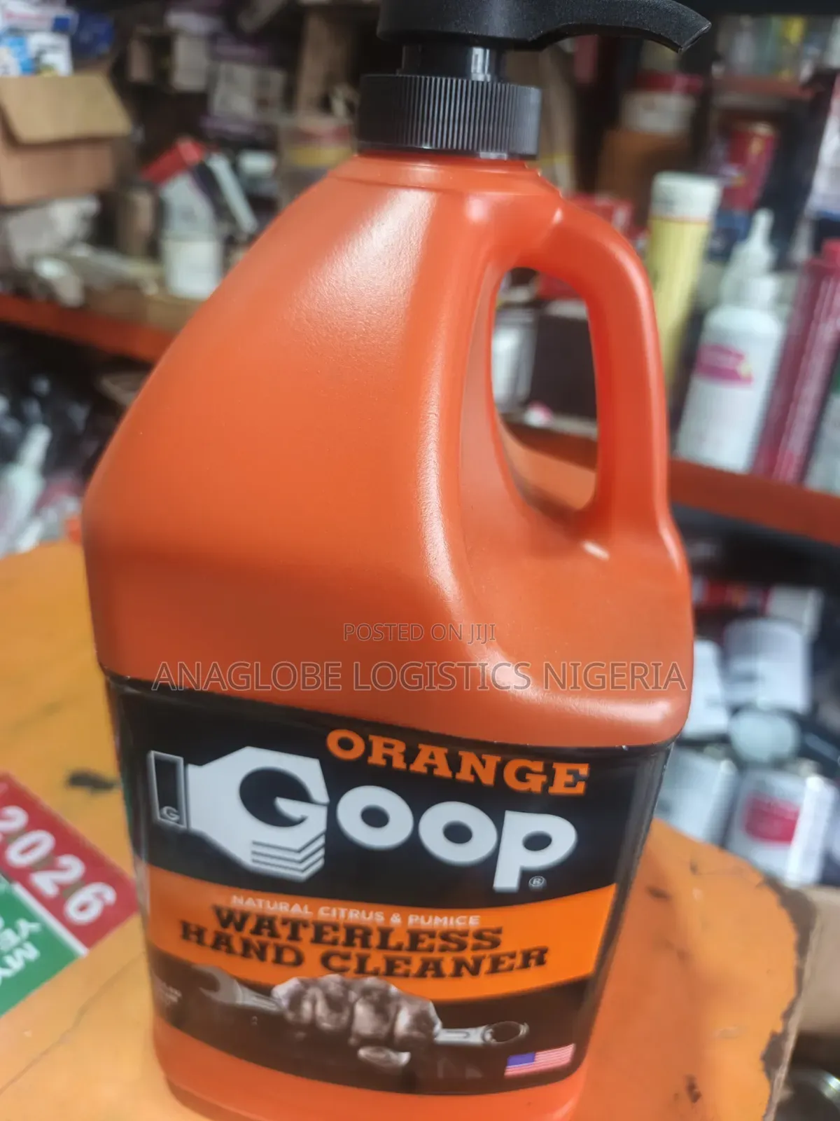Orange Goop Waterless Hand Cleaner