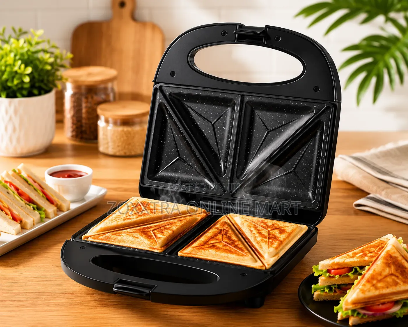 Sokany 2in1 750w Sandwich Maker