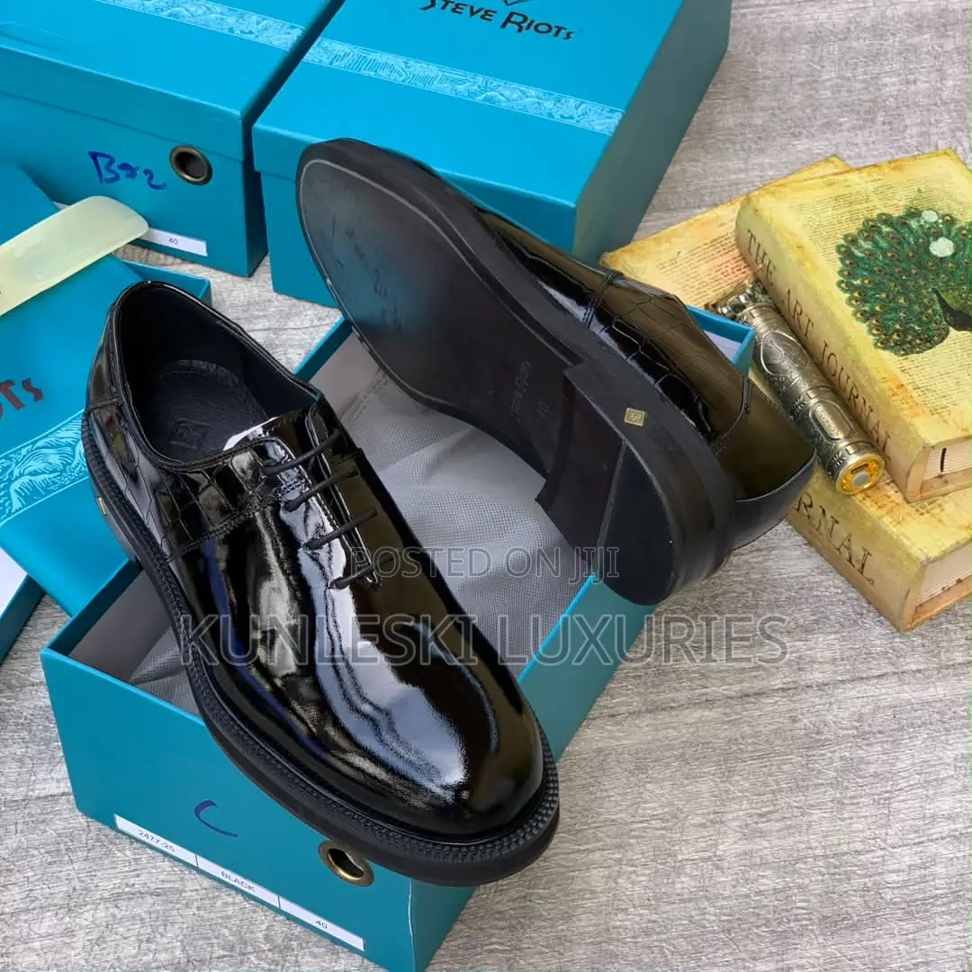 Original Steve Riots (Patent Leather / Leather) Lace Up Shoes