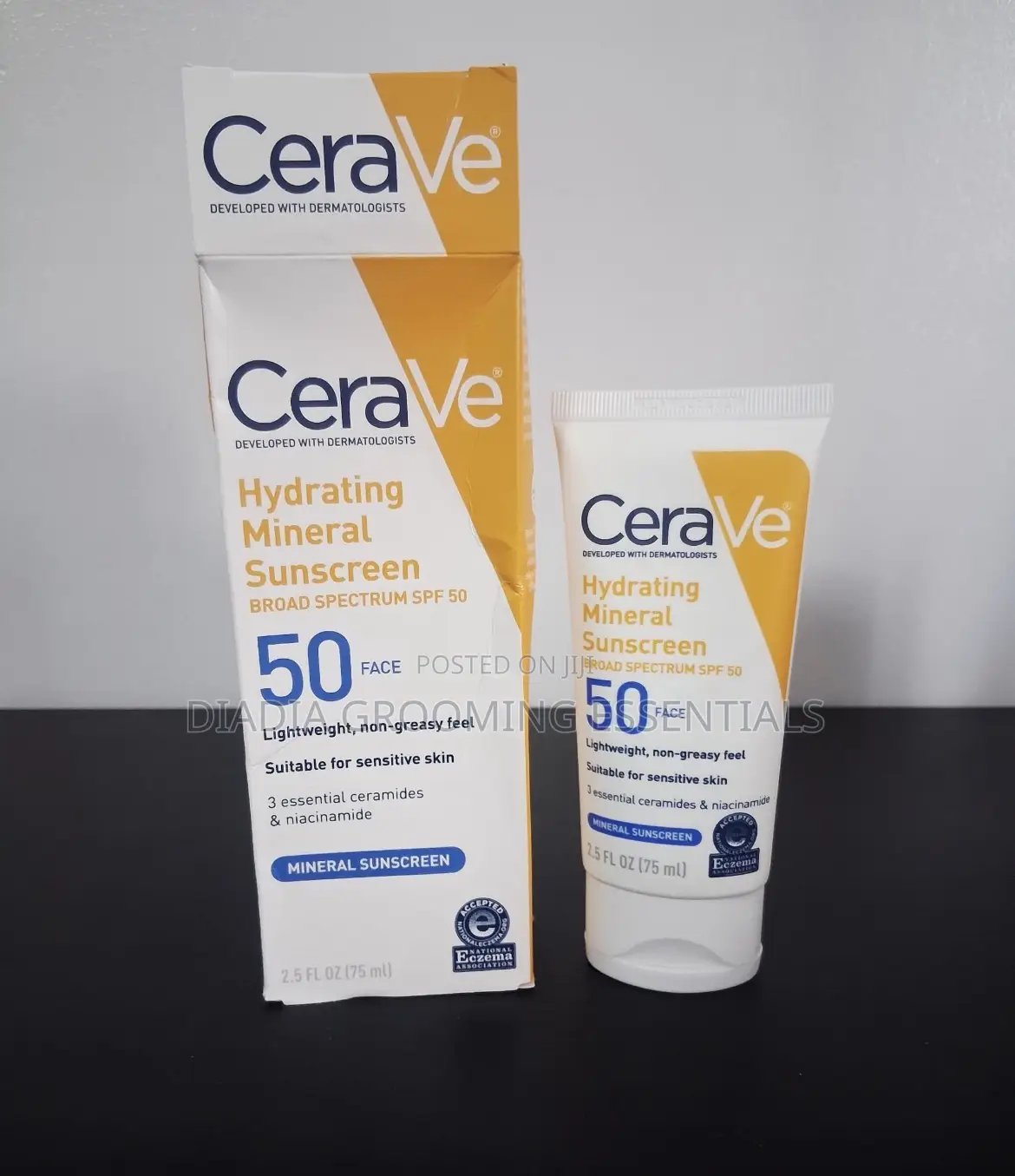 Cerave Hydrating Mineral Sunscreen SPF 50