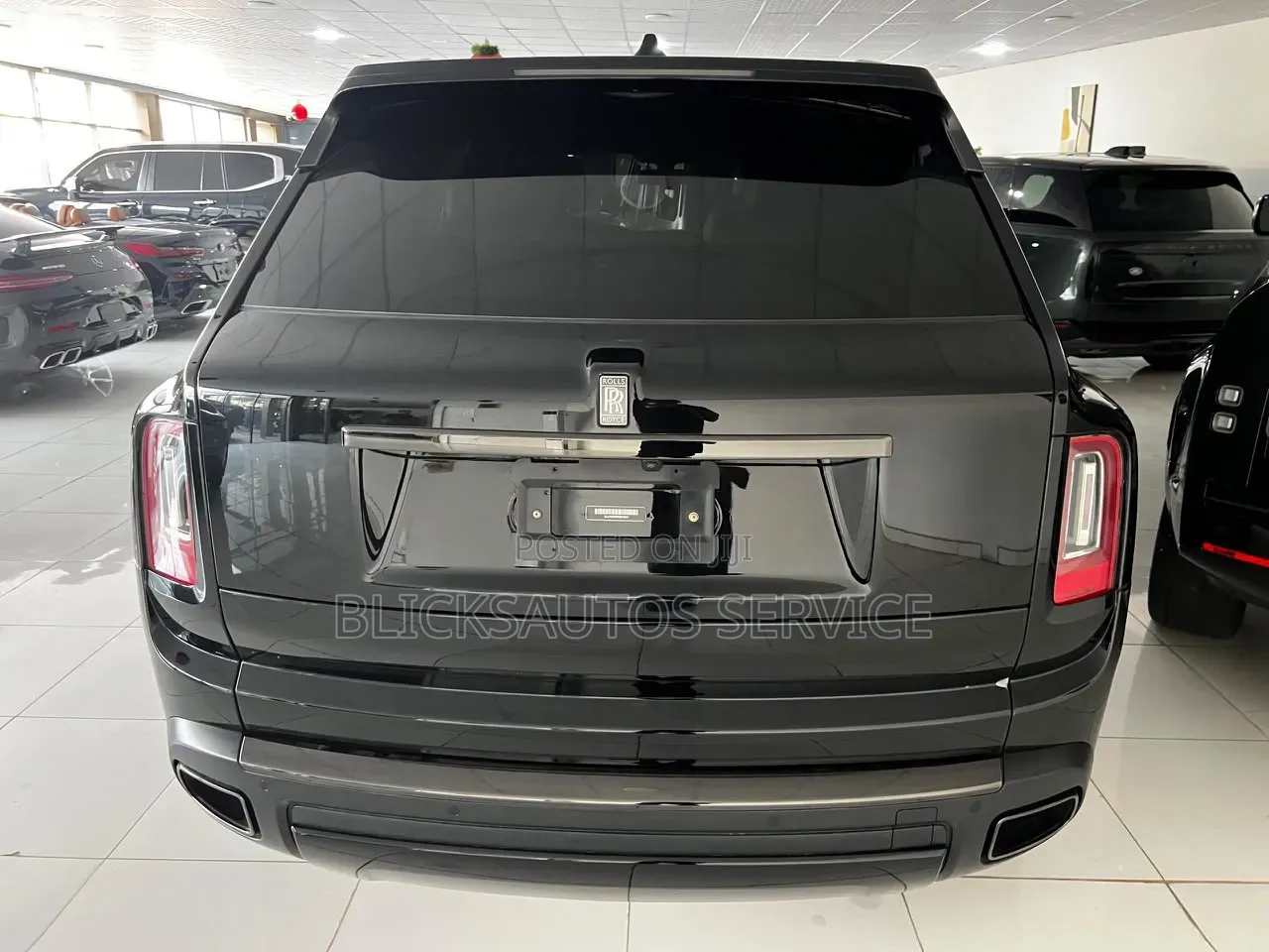 New Rolls-Royce Cullinan 2023 Black