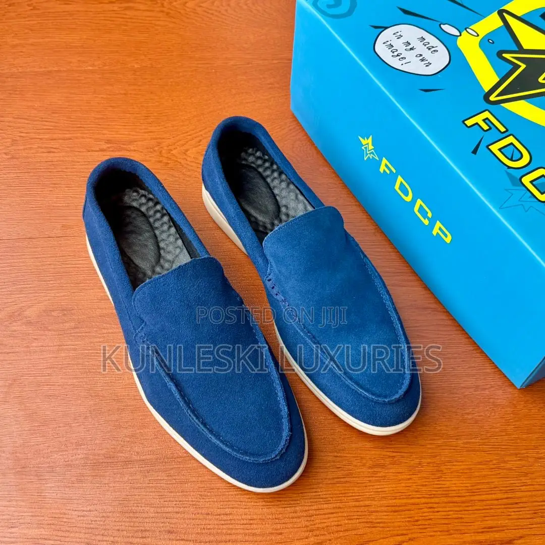 Original FDCP Summer Walk Suede Loafers Shoes Collections