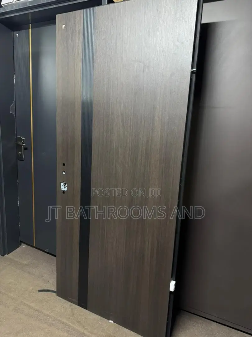 HDF High-Density Wood Security Door,