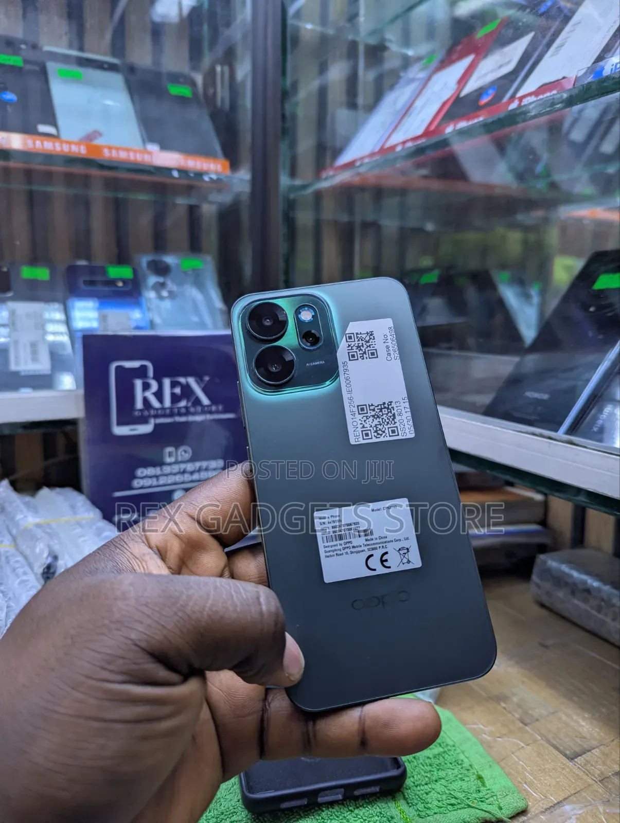 Oppo Reno14 F 256 GB Green