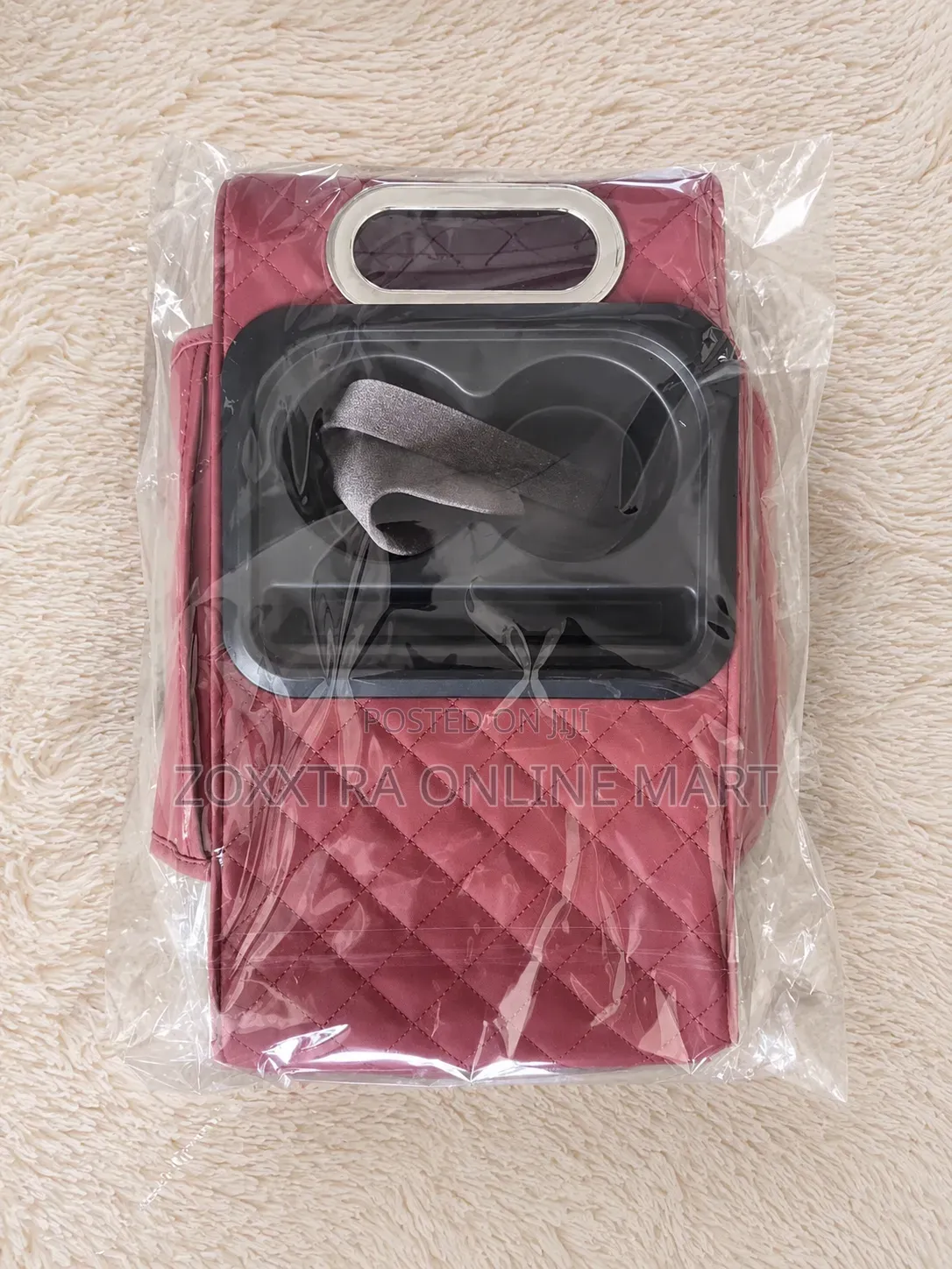 Car Seat Organizer With Cup Holder Storage Tray