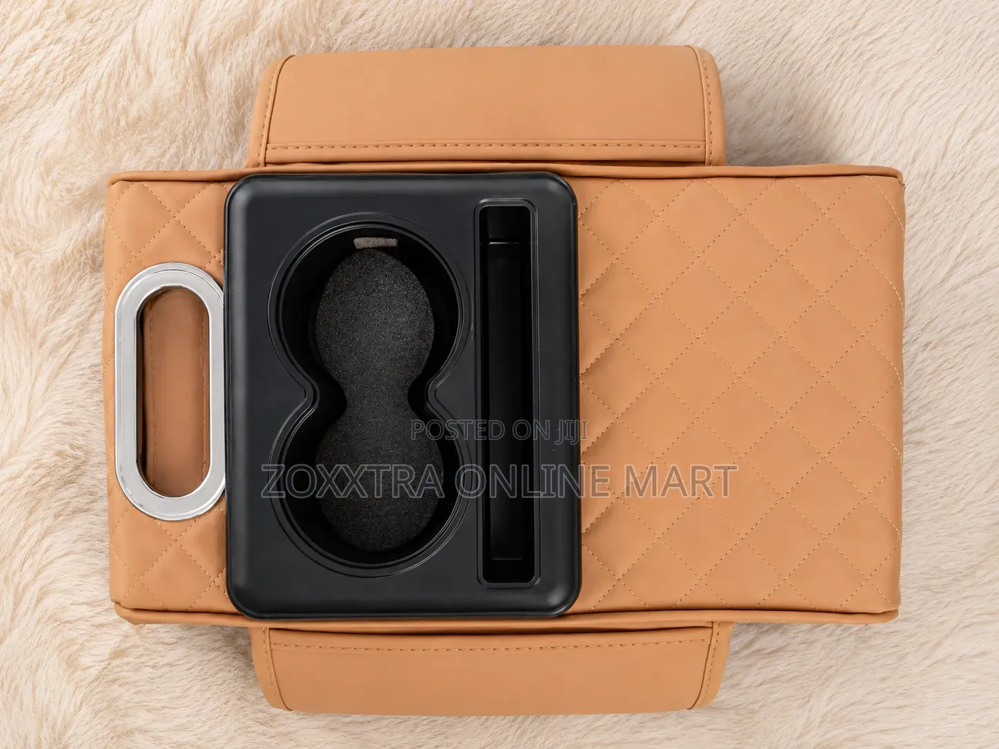 Car Seat Organizer With Cup Holder Storage Tray