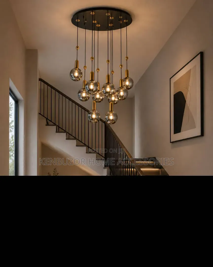 10 Glass Luxury Design Pendant Chandelier