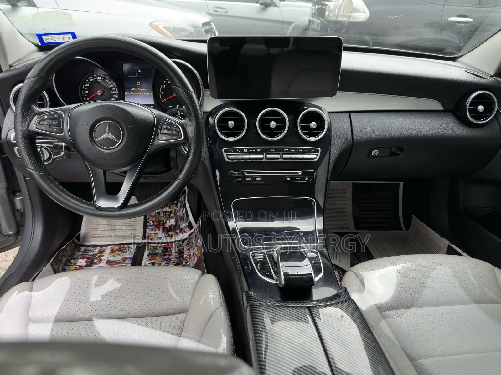 Mercedes-Benz C300 Sport 4dr AWD 4Matic Sedan (2.0L 4cyl 7A) 2015 Gray