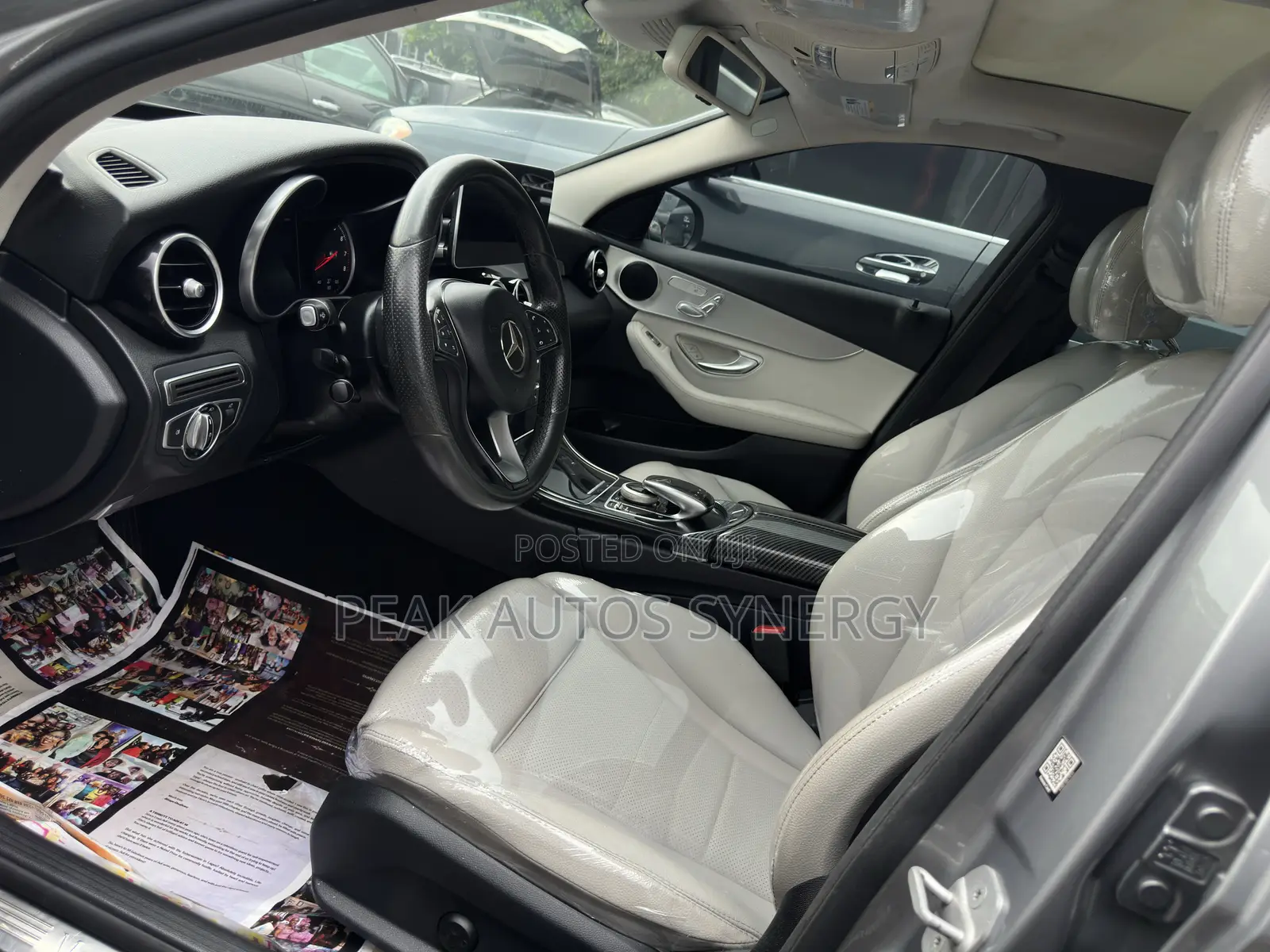 Mercedes-Benz C300 Sport 4dr AWD 4Matic Sedan (2.0L 4cyl 7A) 2015 Gray
