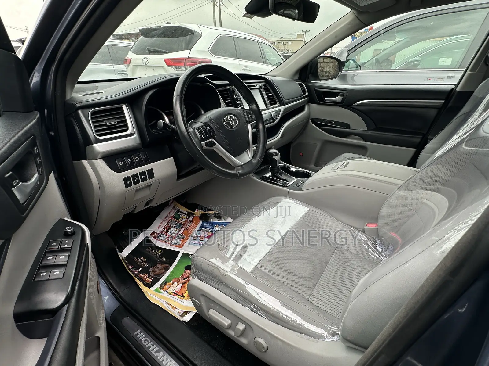 Toyota Highlander Limited 4x4 V6 (3.5L 6cyl 8A) 2018 Blue