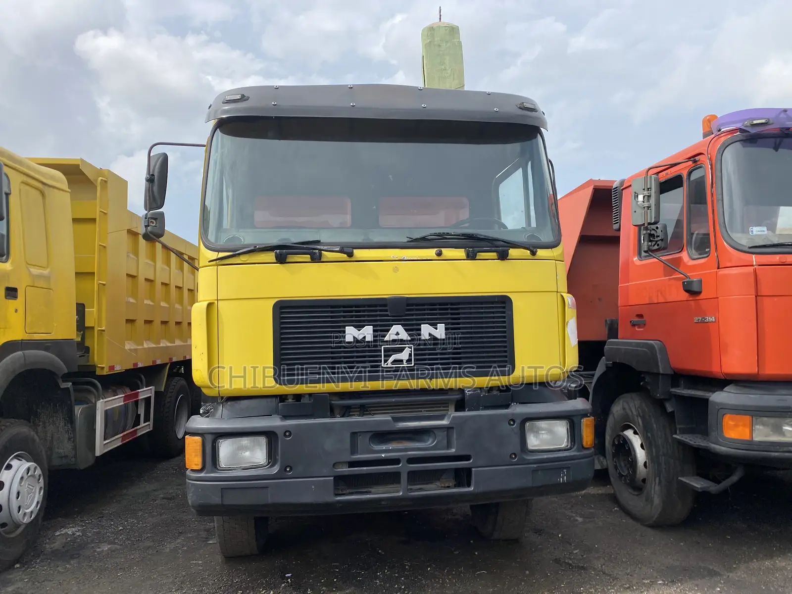 Man Tipper 10-Tyres