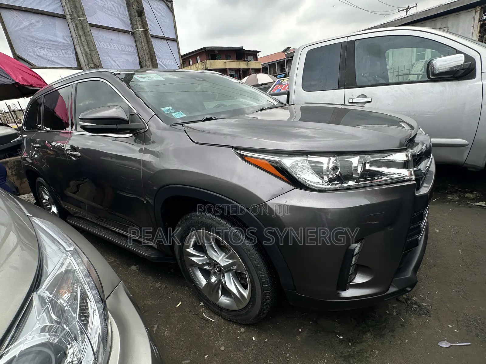 Toyota Highlander Limited V6 4x4 (3.5L 6cyl 6A) 2016 Gray