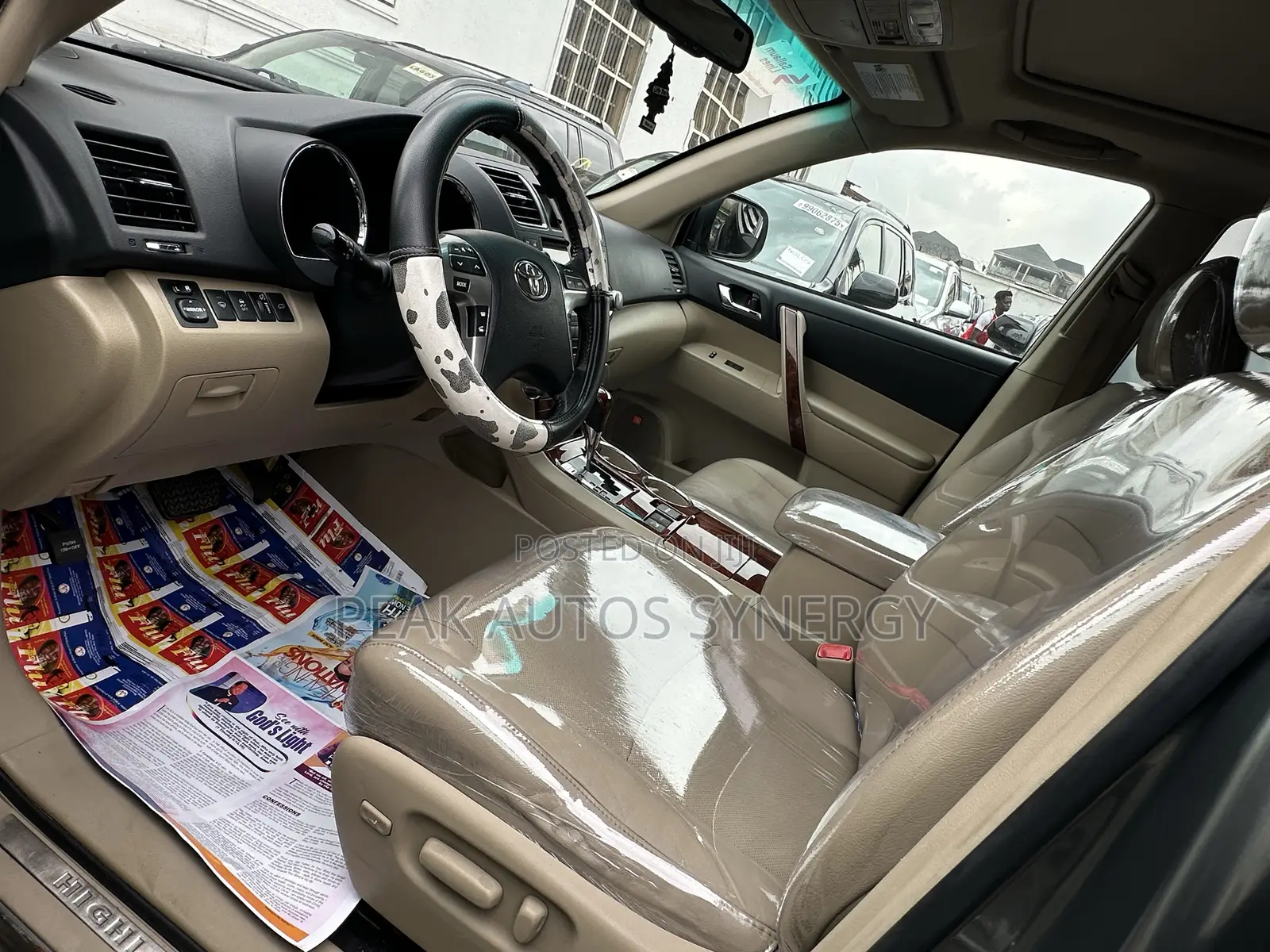 Toyota Highlander Limited 3.5l 4WD 2013 Gray