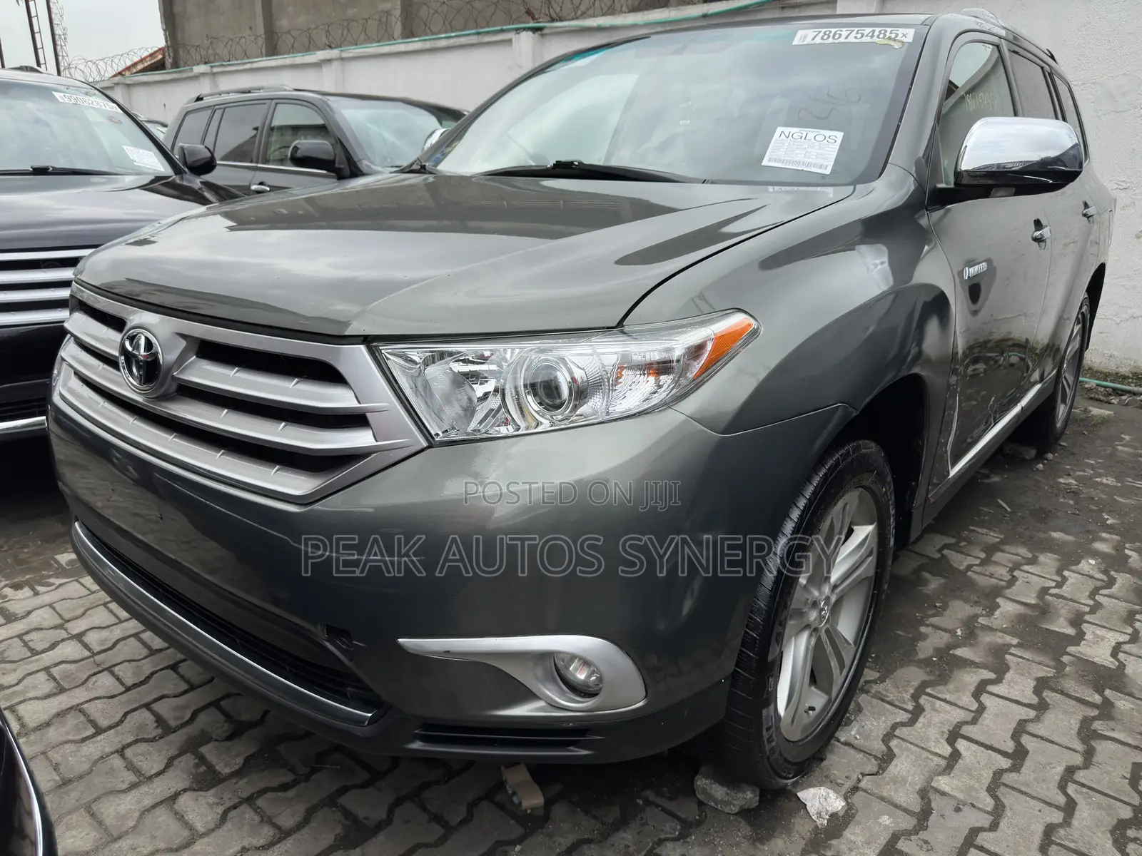 Toyota Highlander Limited 3.5l 4WD 2013 Gray