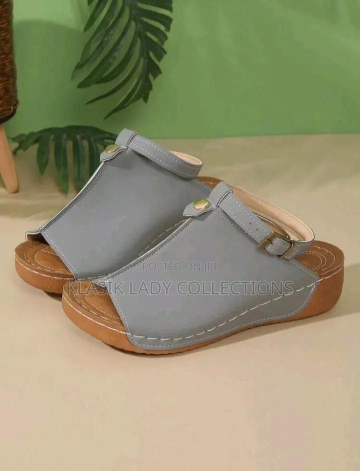 Sofia Comfort Sandals - Grey
