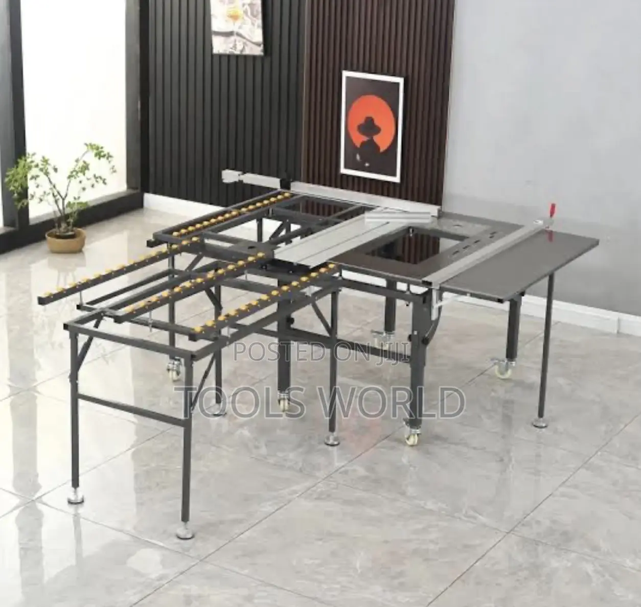 Industrial Electric Sliding Table Saw With Router for Furniture Makin