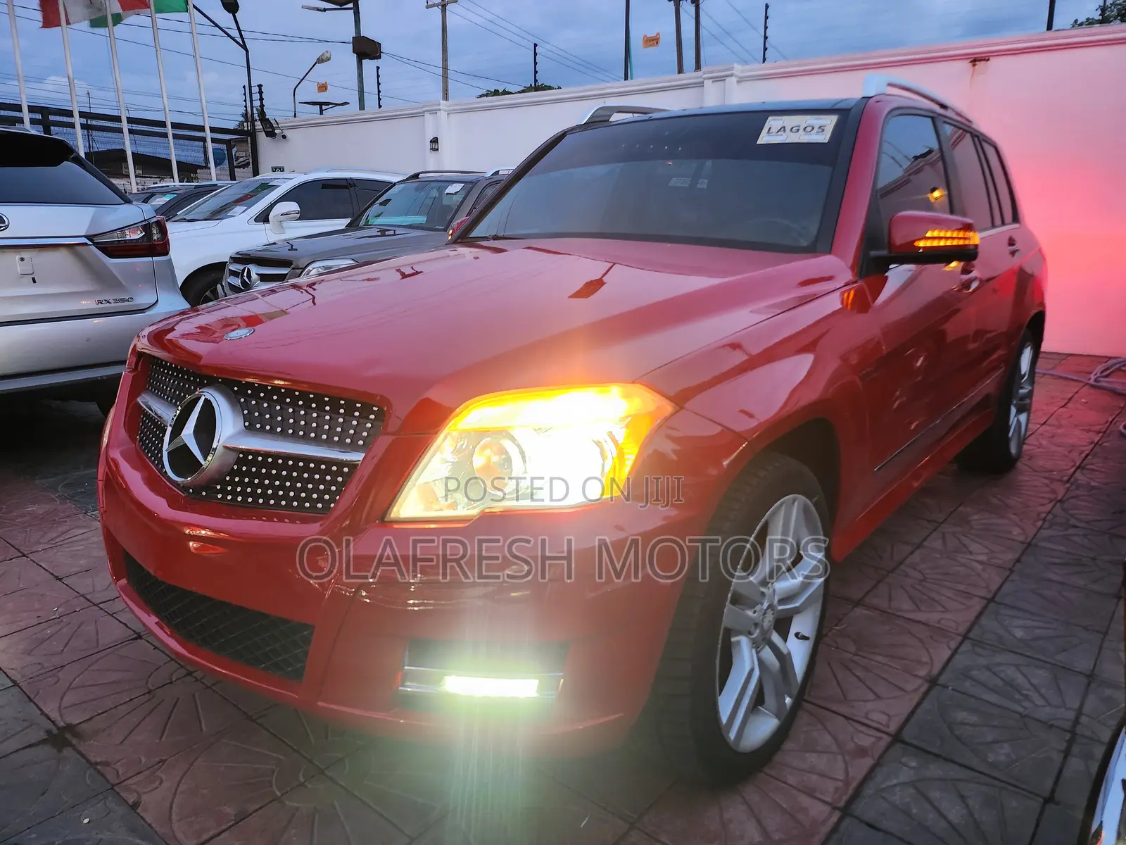 Mercedes-Benz GLK-Class 350 4MATIC 2012 Red