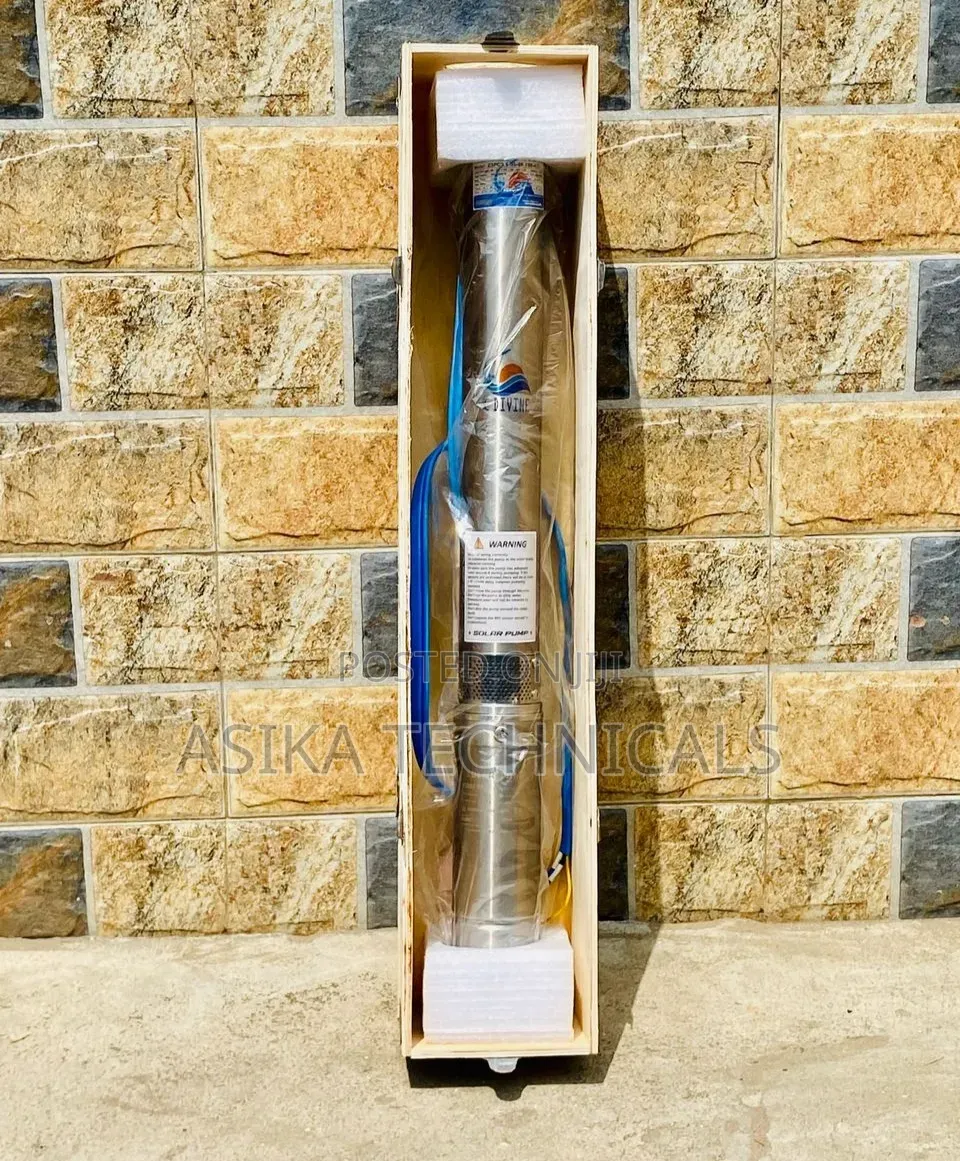 1 Hp Ac Dc Summersible Pump 
C. Divine