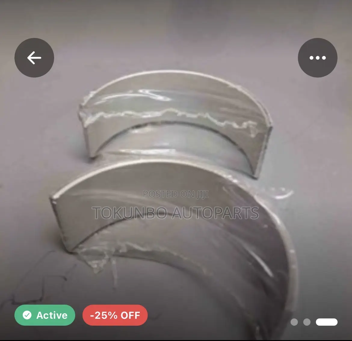 Connecting Rod Bearing Partnumber: