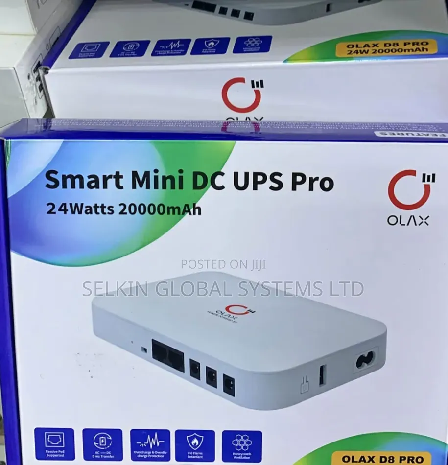 Olax Dc Ups Pro Router Power Bank