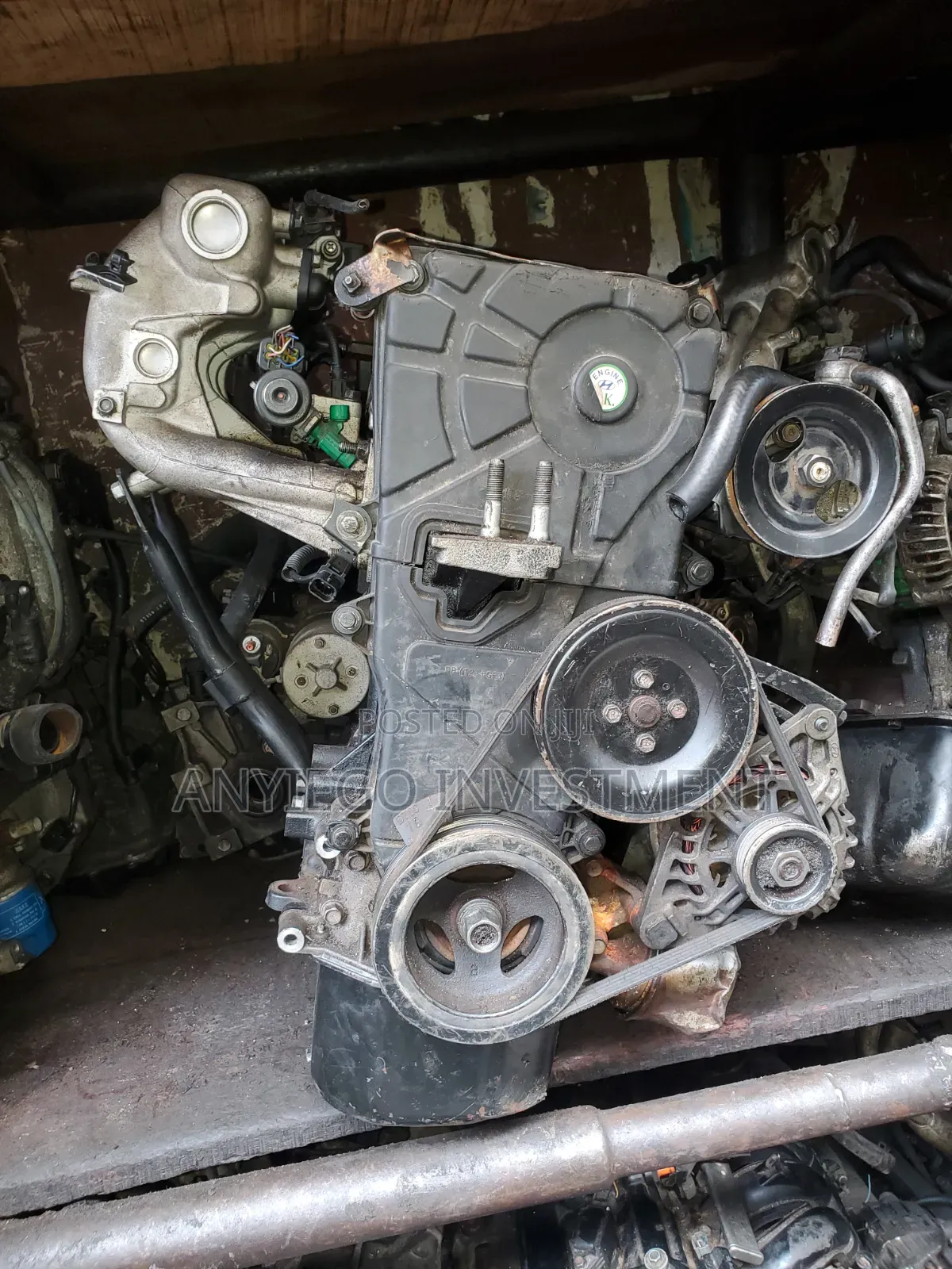 Complete Engine for Hyundai/Kia Accent, Rio Etc Iron Block