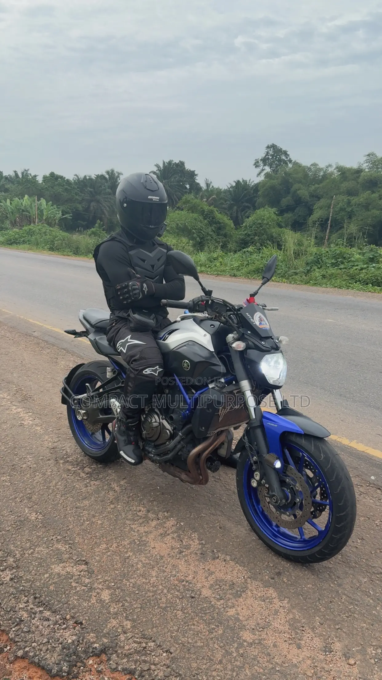 Yamaha FZ 2018 Blue