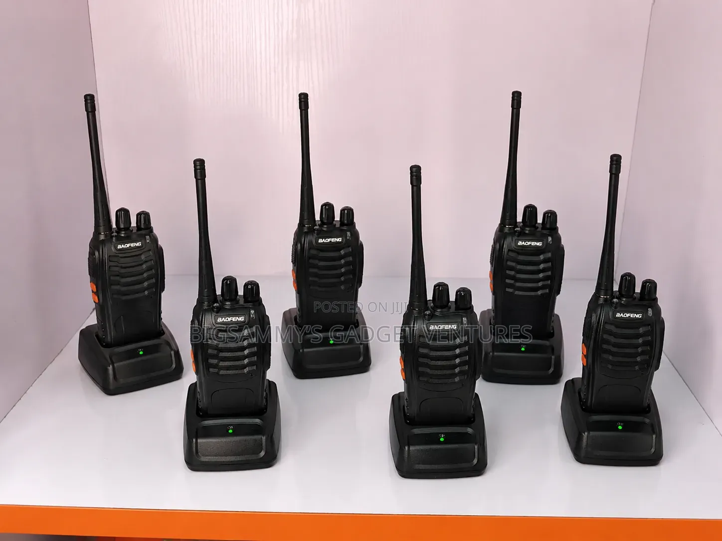6unit of Baofeng Walkie Talkie Radio Bf888s