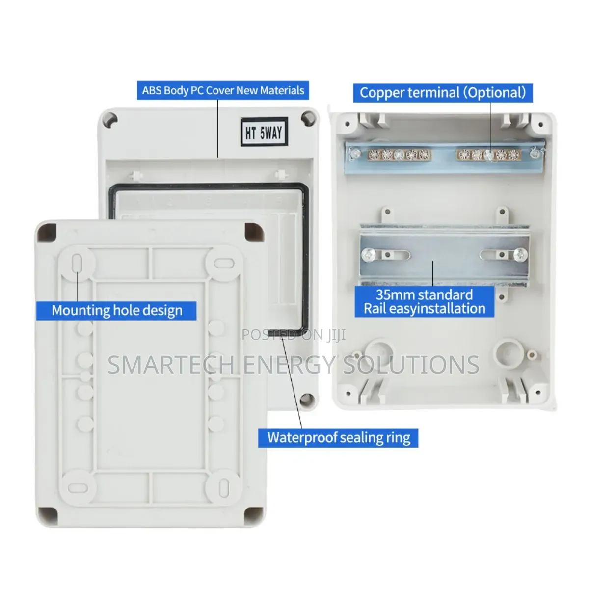 Ht-5 Waterproof Abs Surface Outdoor Mcb Distribution Box