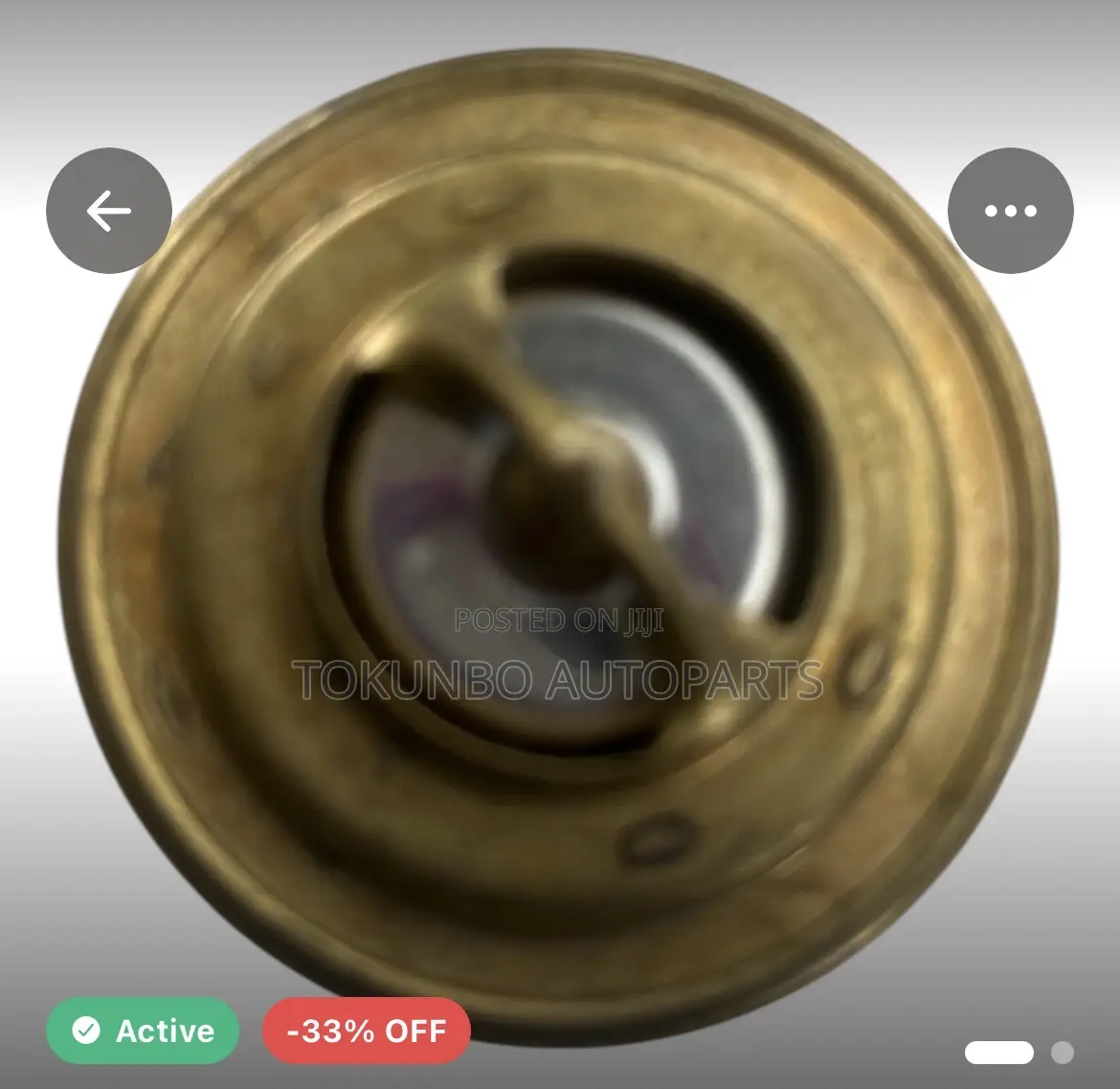 Engine Coolant Thermostat (195’F 90’C)