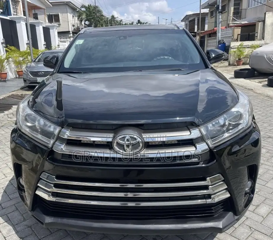 Toyota Highlander Limited V6 4x2 (3.5L 6cyl 6A) 2016 Black