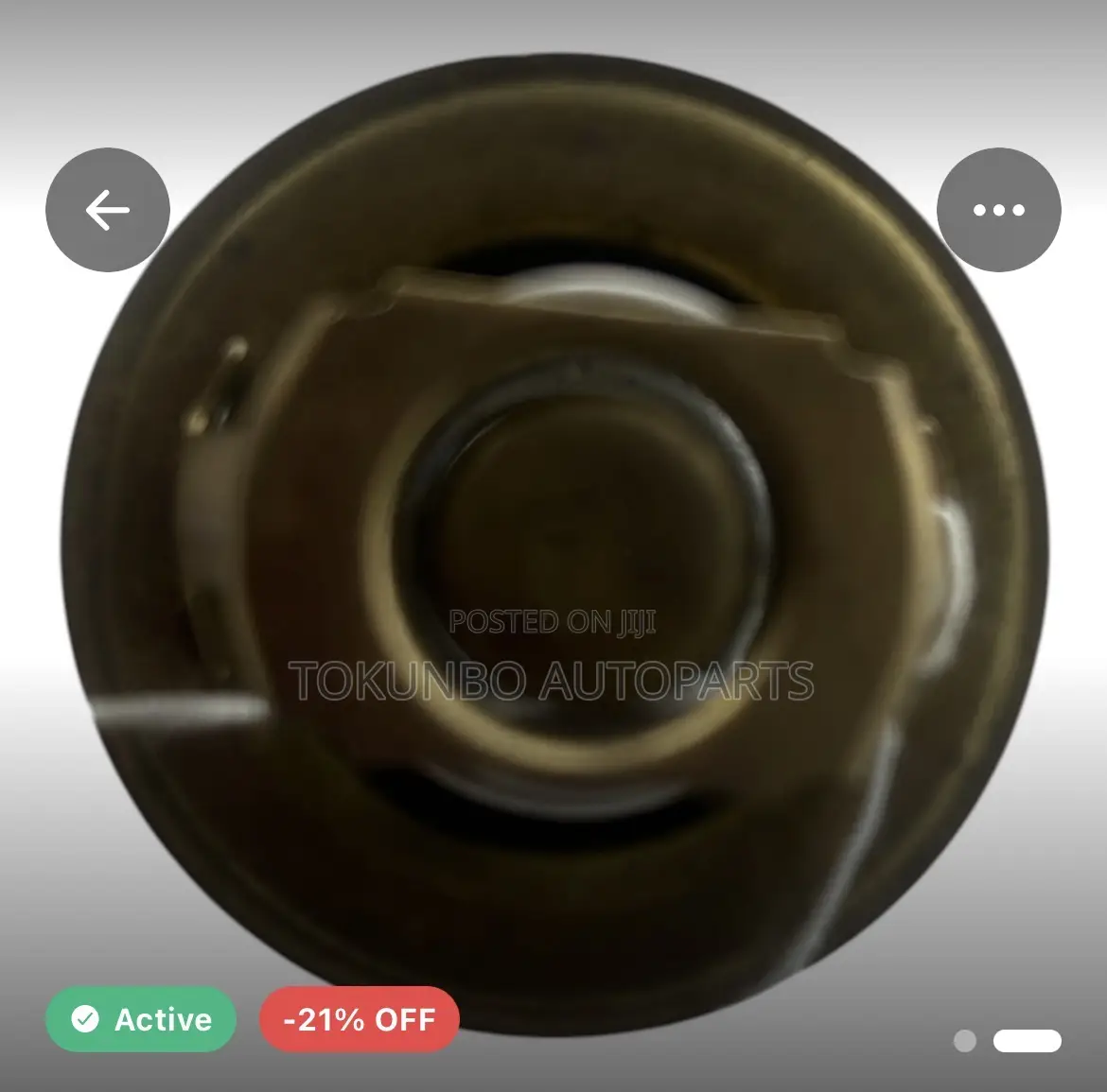 Coolant Engine Thermostat (191’F 88’C)