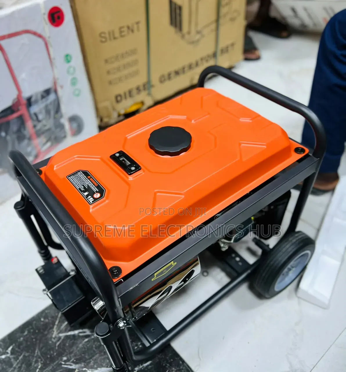 Brand New Original Lutian 4.5kva Capacity Petrol Generator With Key