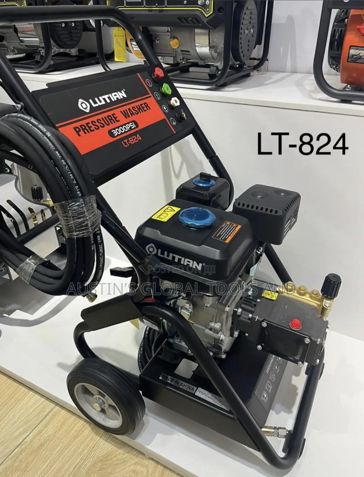 Lutian Lt-824 Pressure Washer 7.5hp