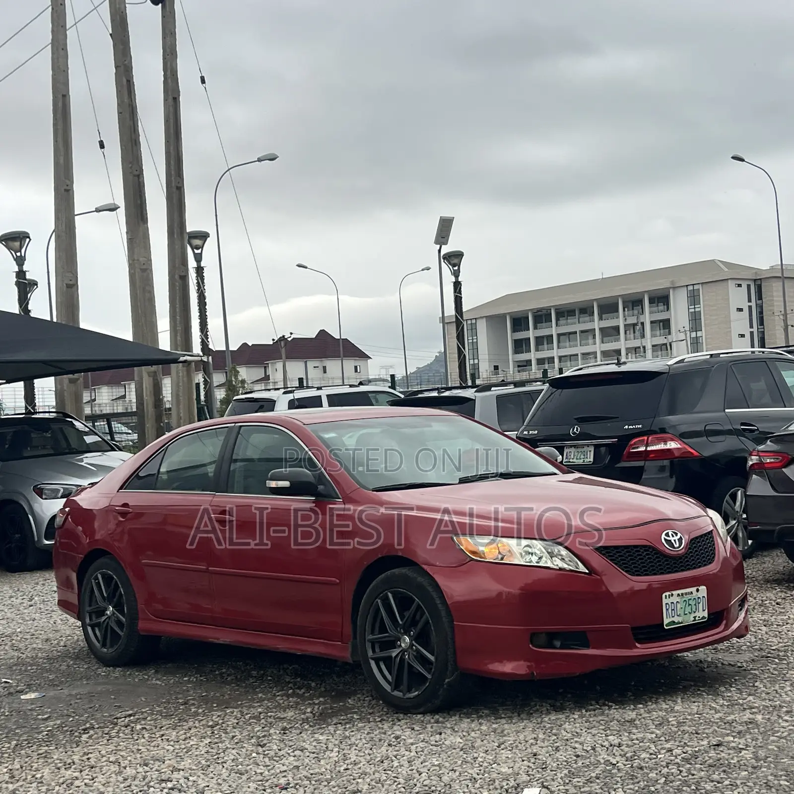 Toyota Camry 2008 Red