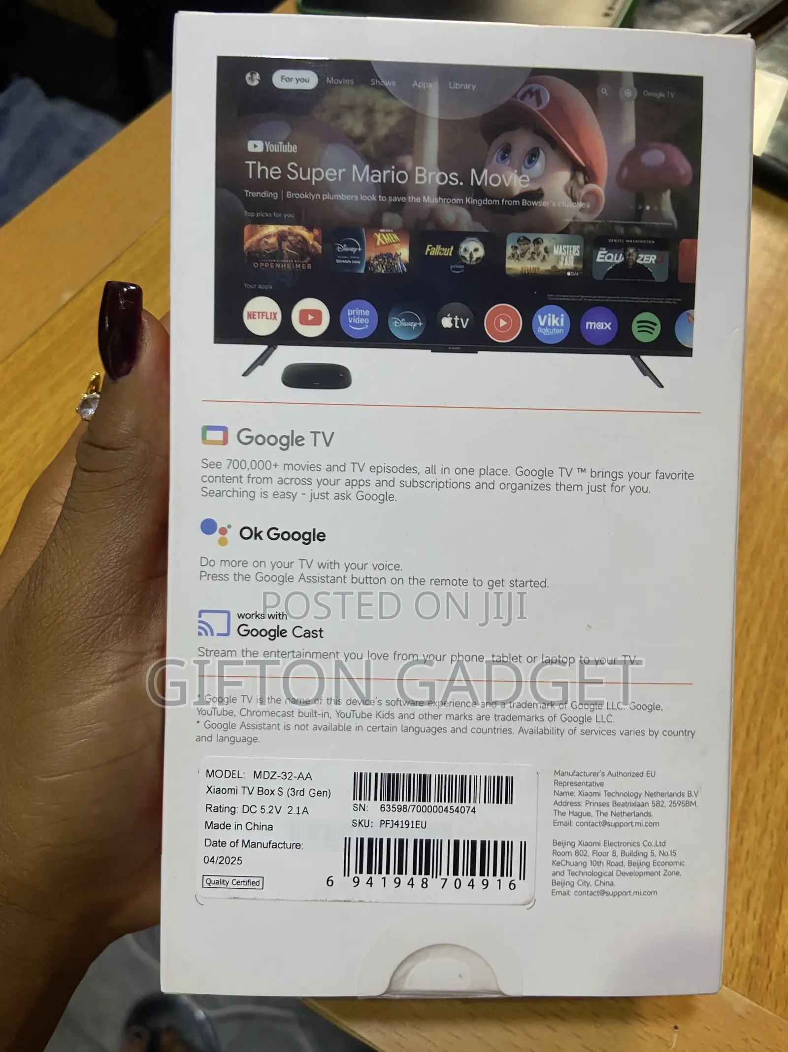 Brand New Xiaomi Tv Box S (2nd Gen)