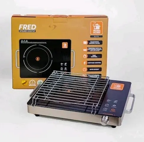 Fred Elite 2200w Infrared Electric Cooktop With Grill