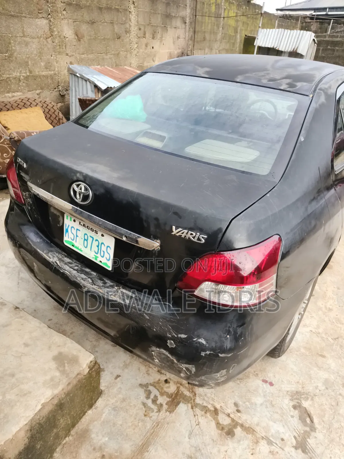 Toyota Yaris 2009 Black