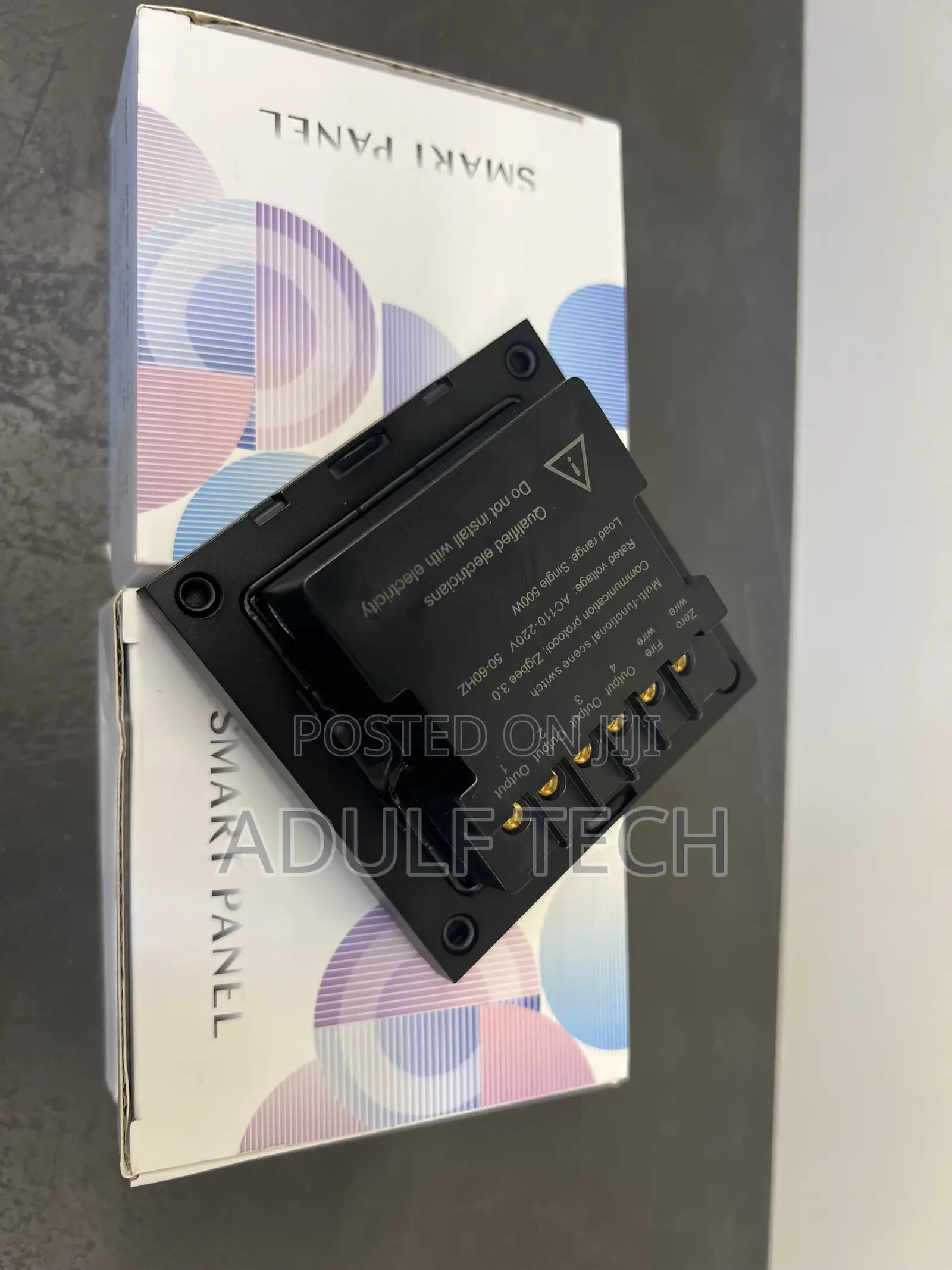 F3 Pro 4-gang Smart Touch Panel Switch – Zigbee 3.0