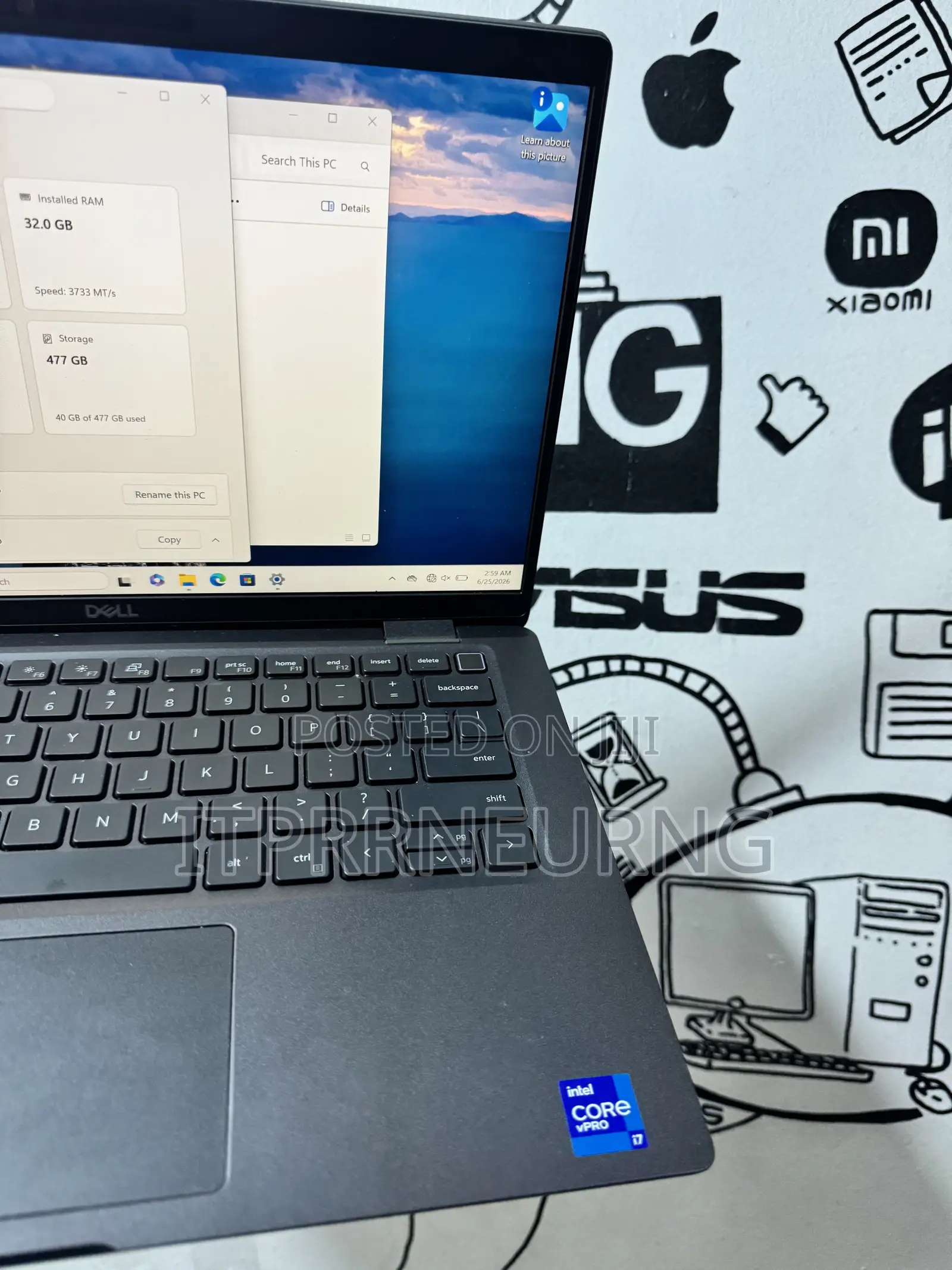 Laptop Dell Latitude 7420 32GB Intel Core i7 SSD 32GB