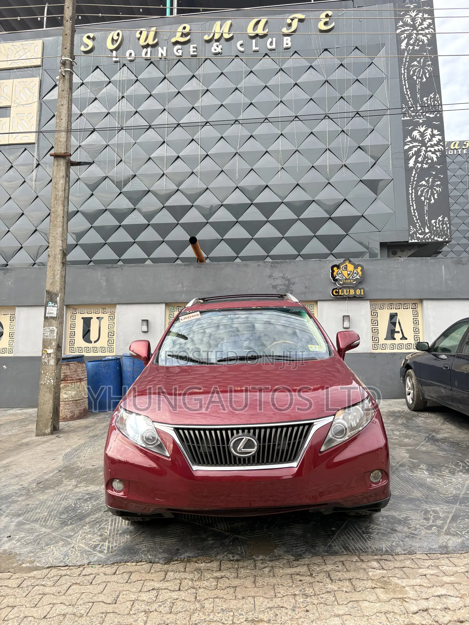 Lexus RX 350 2010 Red