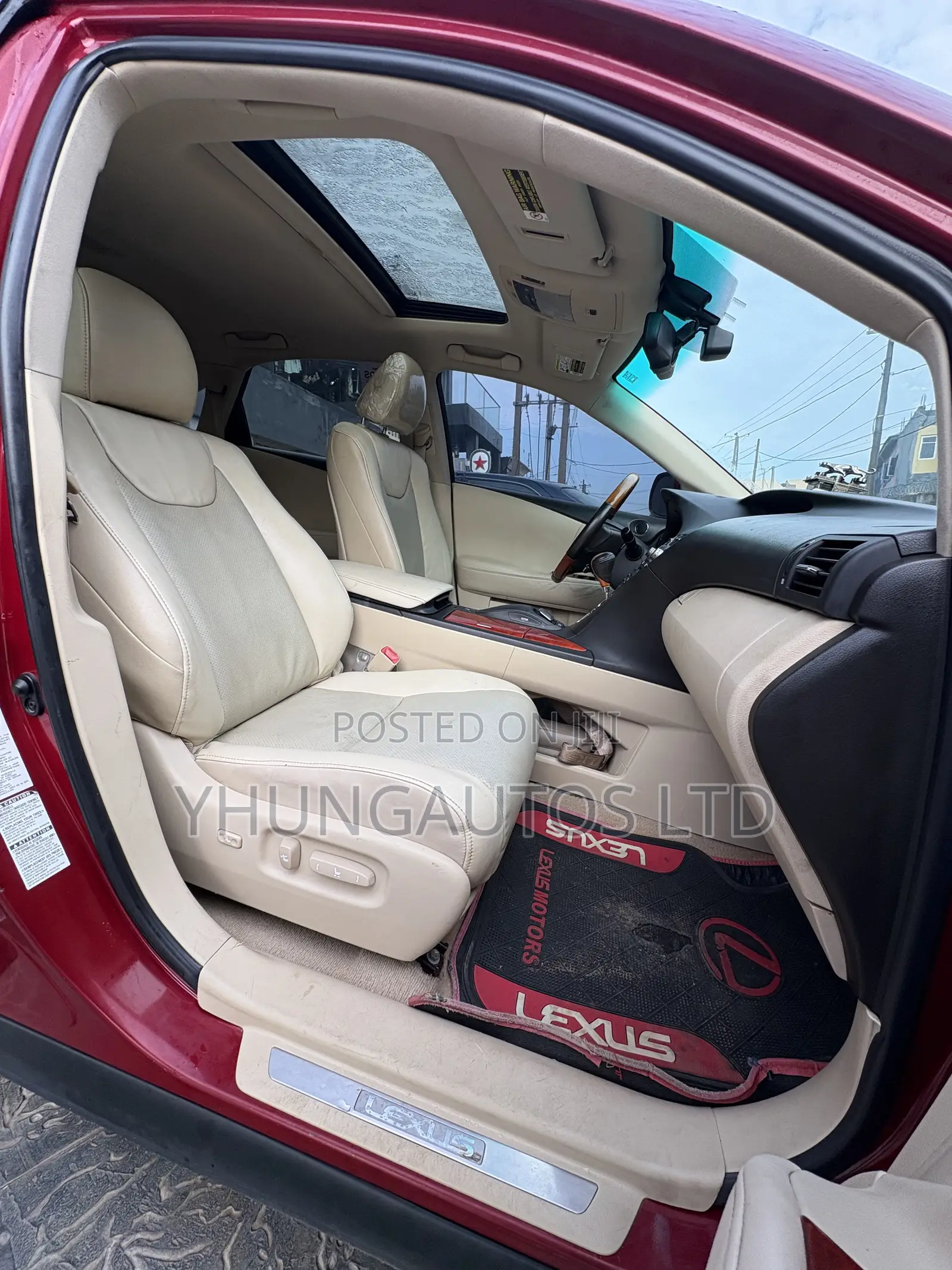 Lexus RX 350 2010 Red