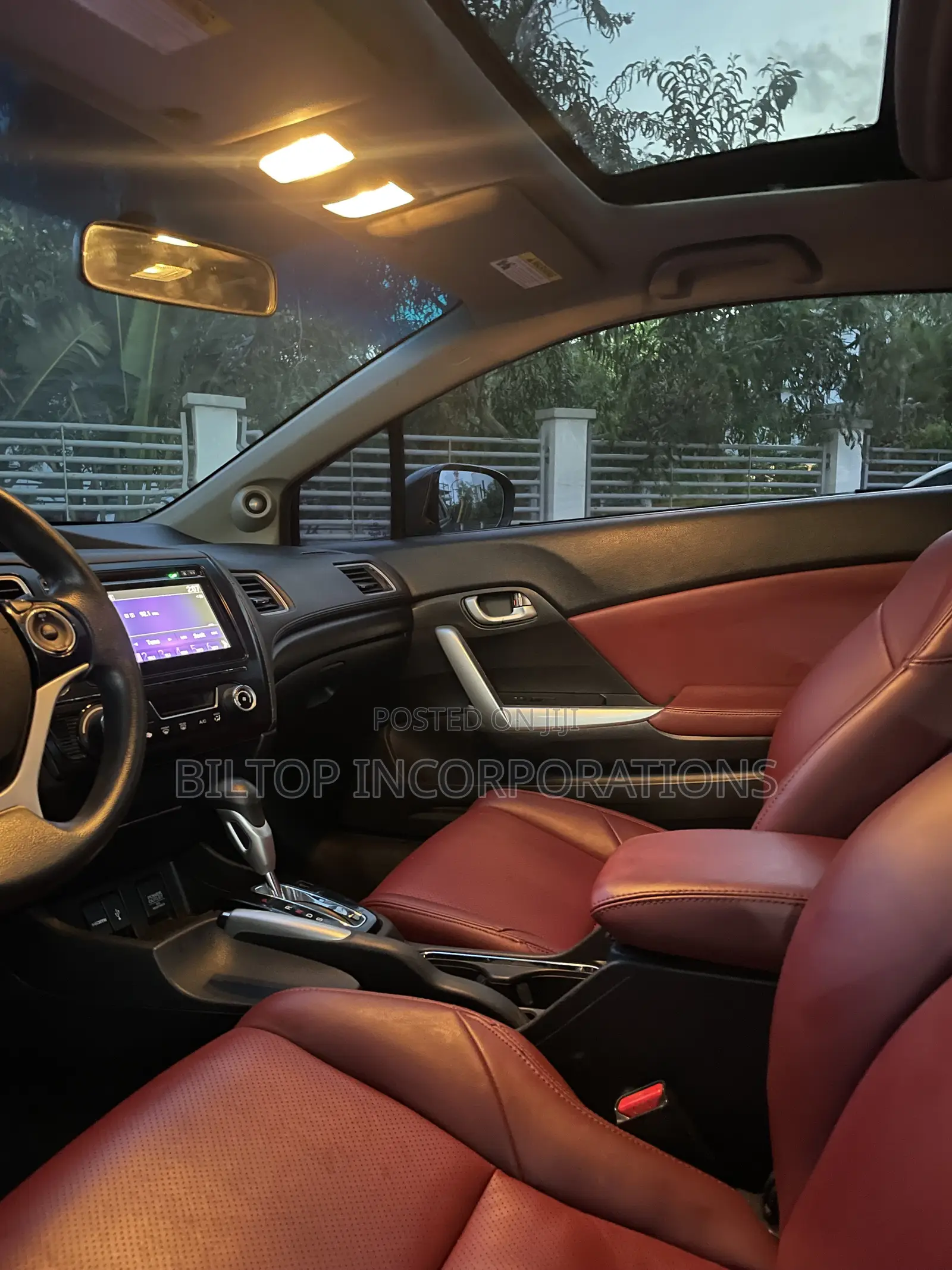 Honda Civic EX-L 2dr Coupe (1.8L 4cyl CVT) 2015 Black