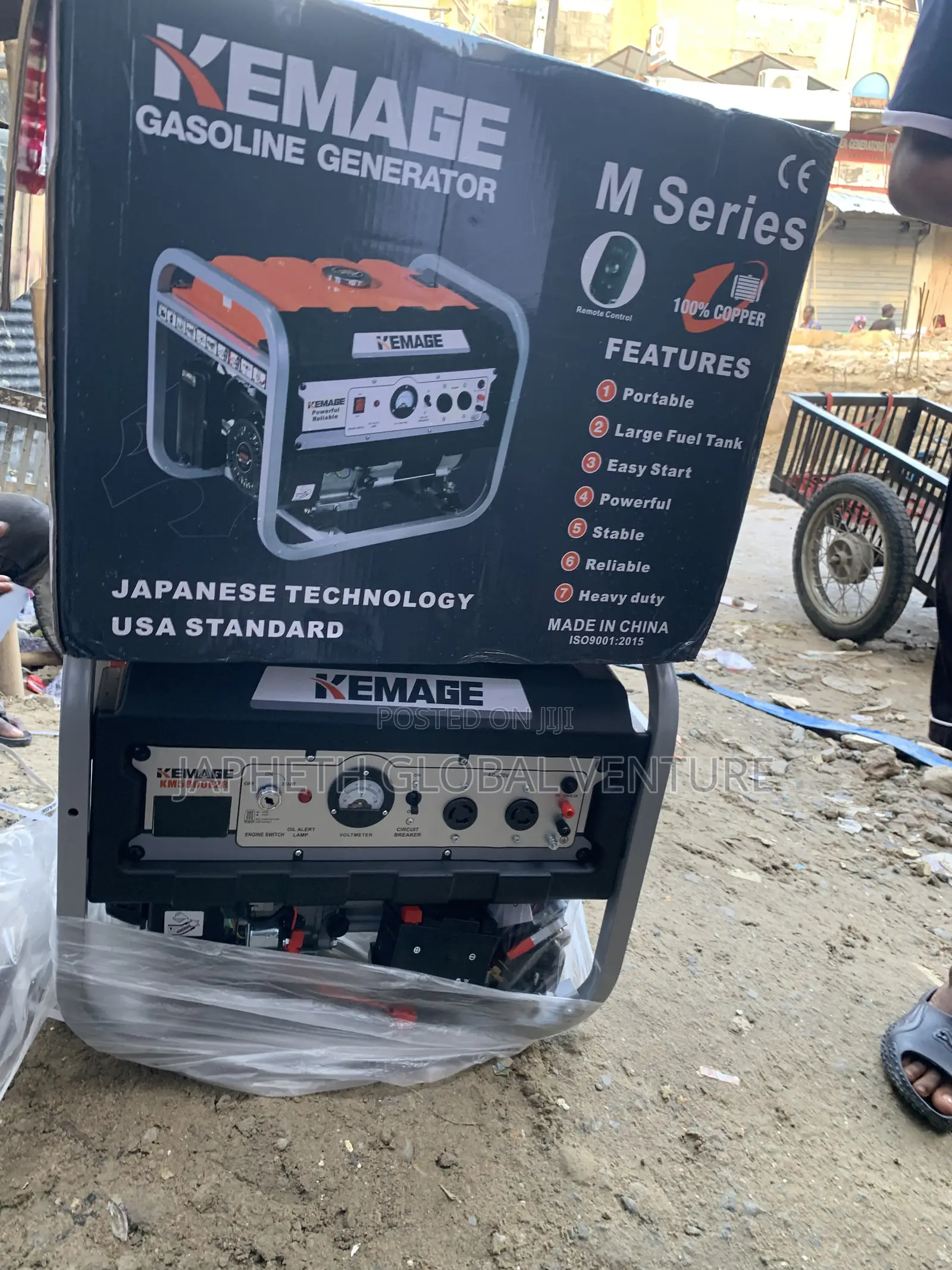 Kemage Km5800e2r 5.5kva Generator – 100% Copper Coil, Reliable