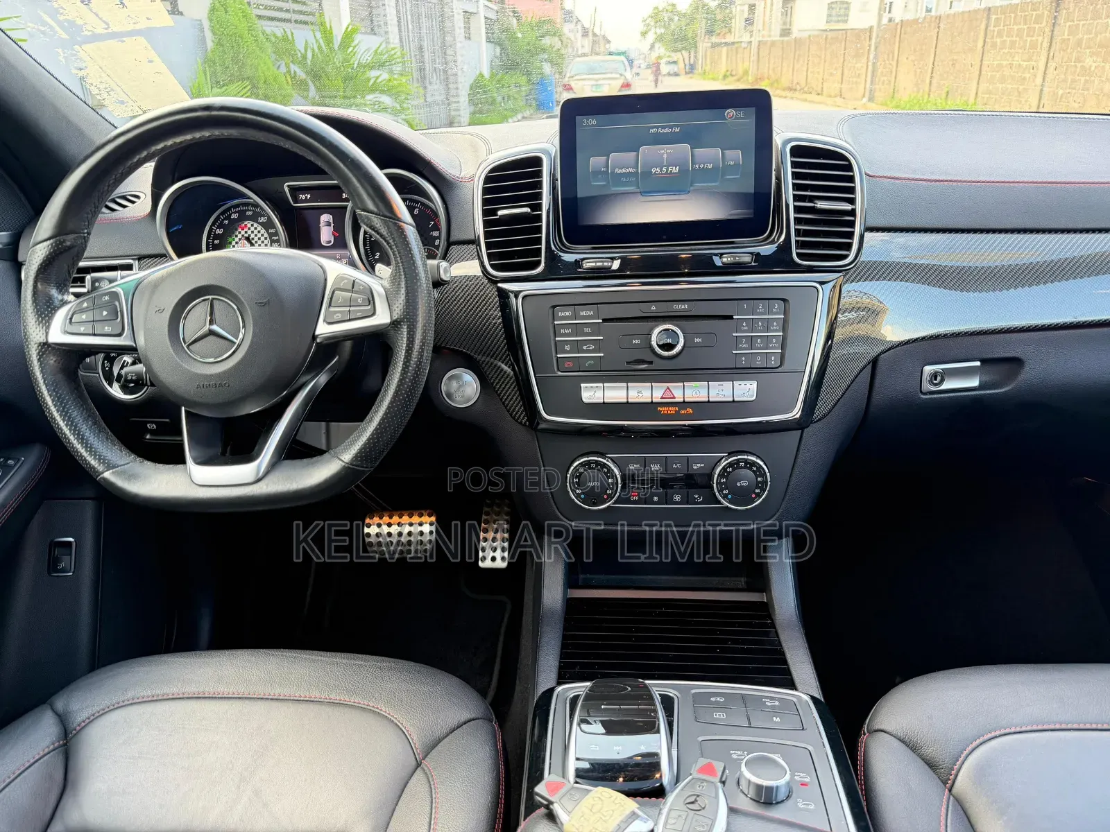 Mercedes-Benz GLE-Class AMG GLE 43 4MATIC 2017 Silver