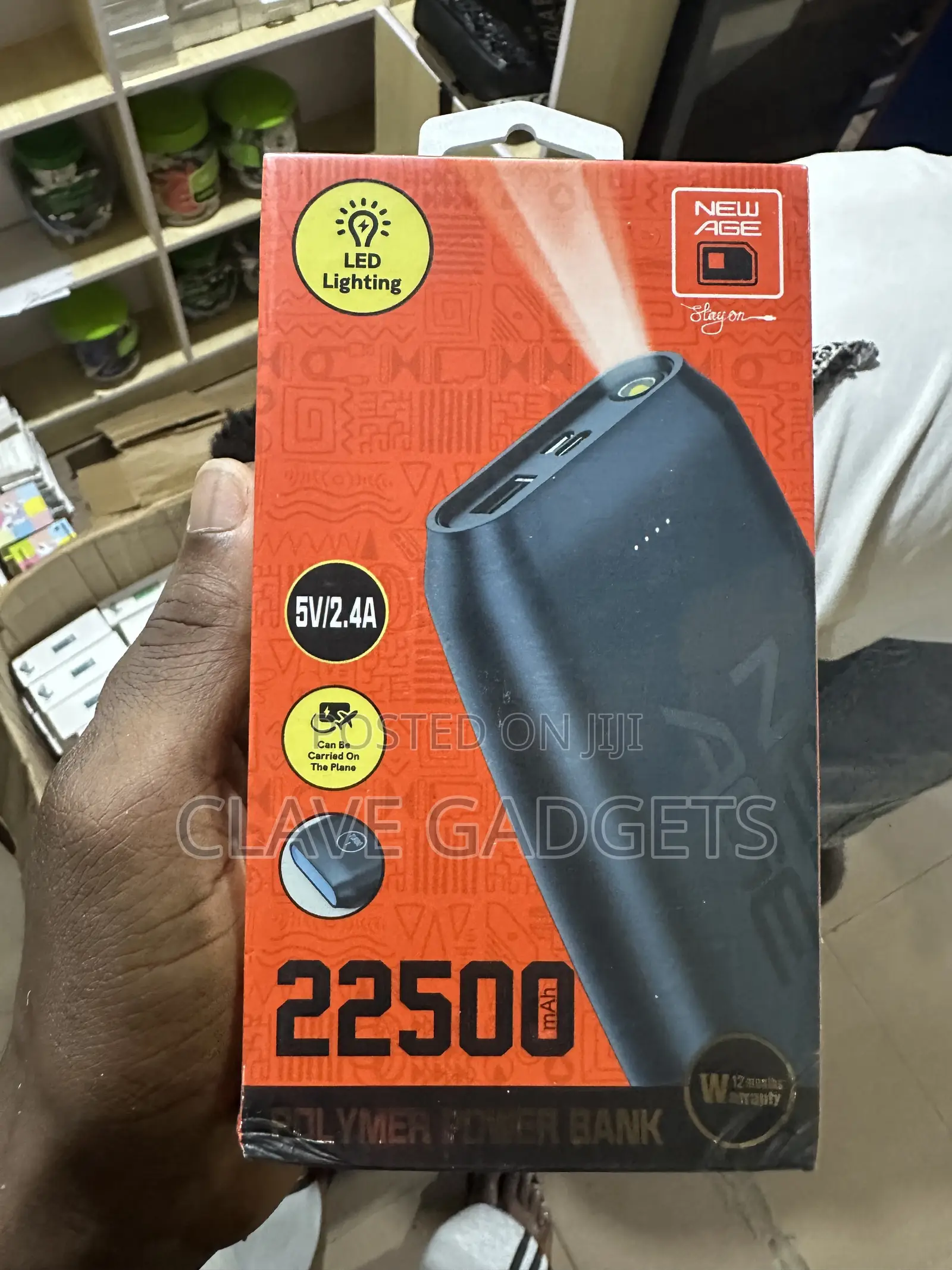 New Age Power Bank 22,500mah