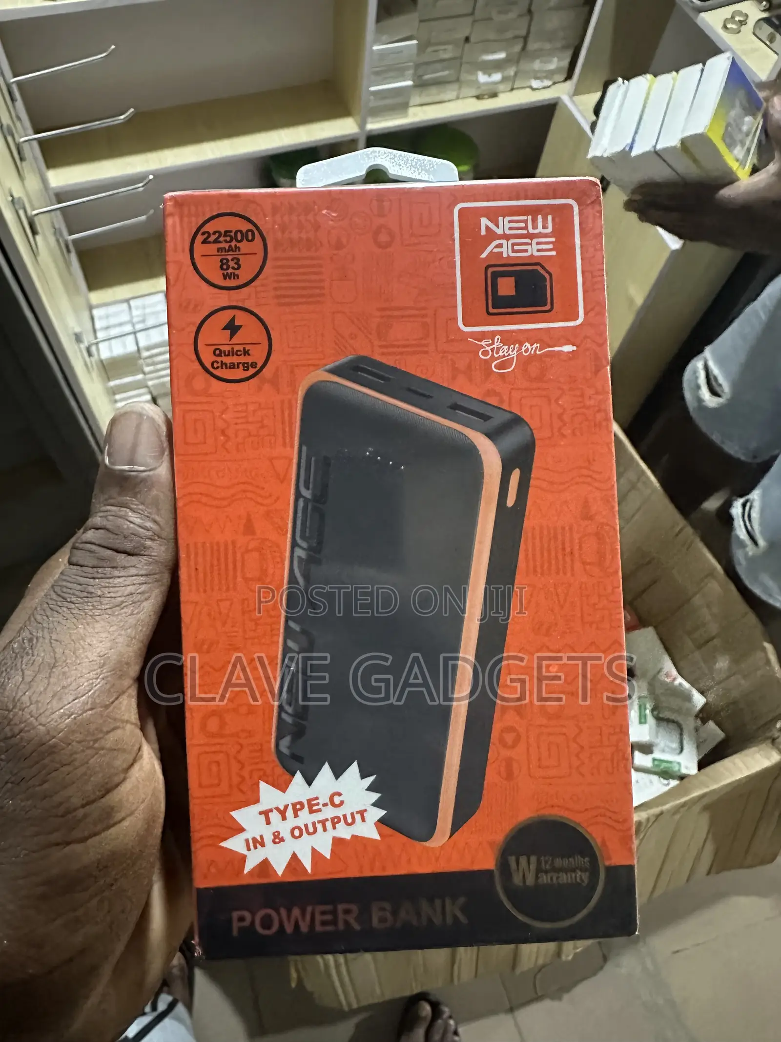 New Age Power Bank 22,500mah